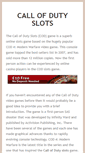 Mobile Screenshot of callofdutyslots.com